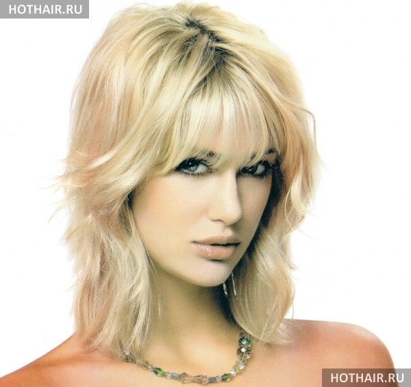 стрижки для средних тонких волос
