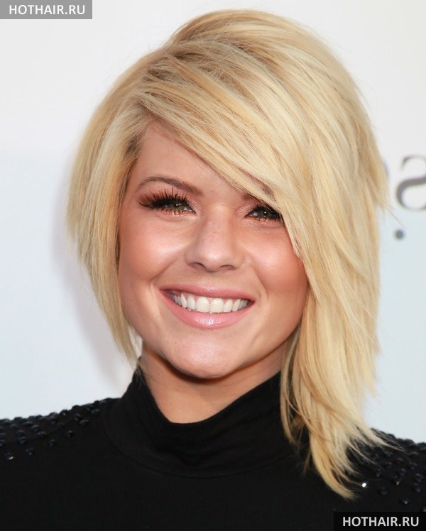 стрижки для средних тонких волос