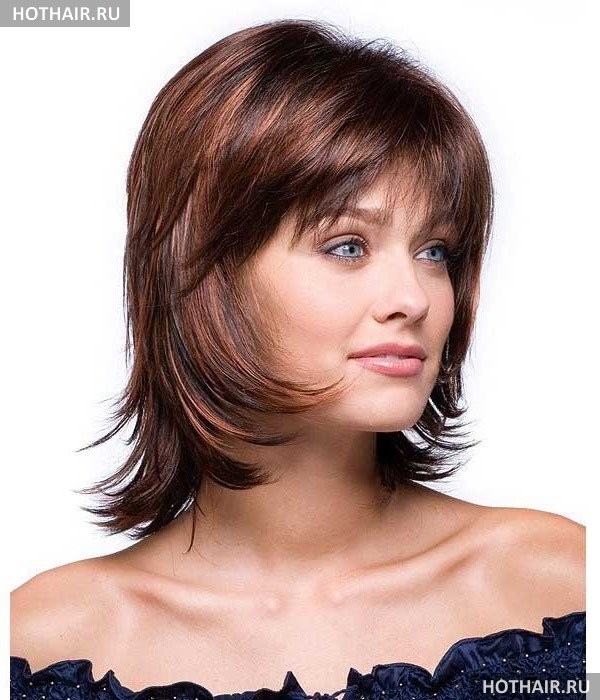 стрижки для средних тонких волос