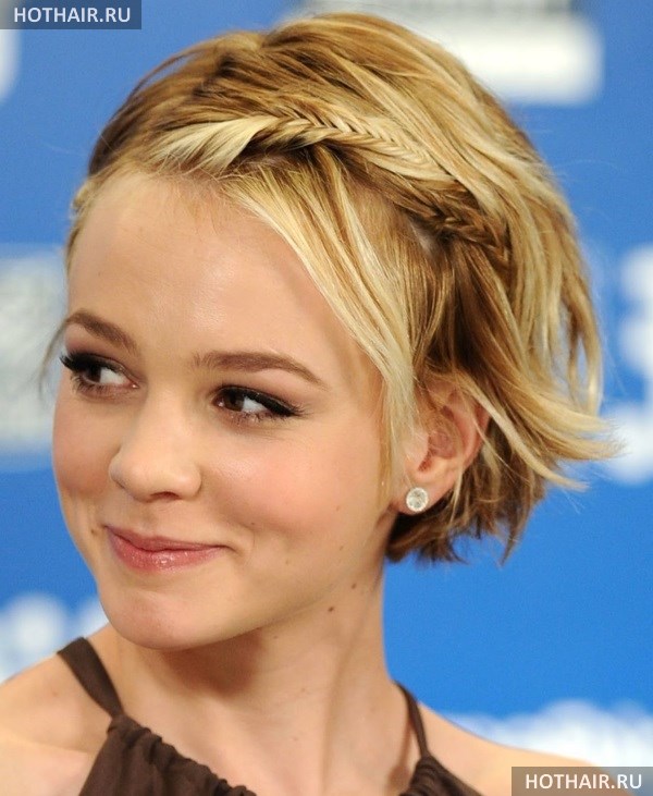 прически на каждый день на короткие волосы