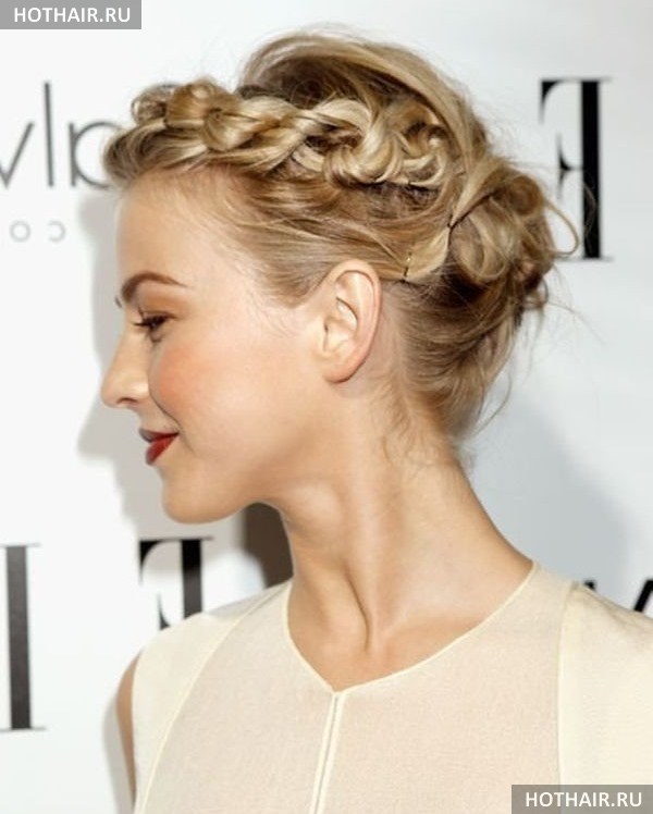 прически на каждый день на короткие волосы