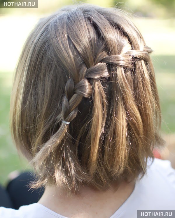 прически на каждый день на короткие волосы