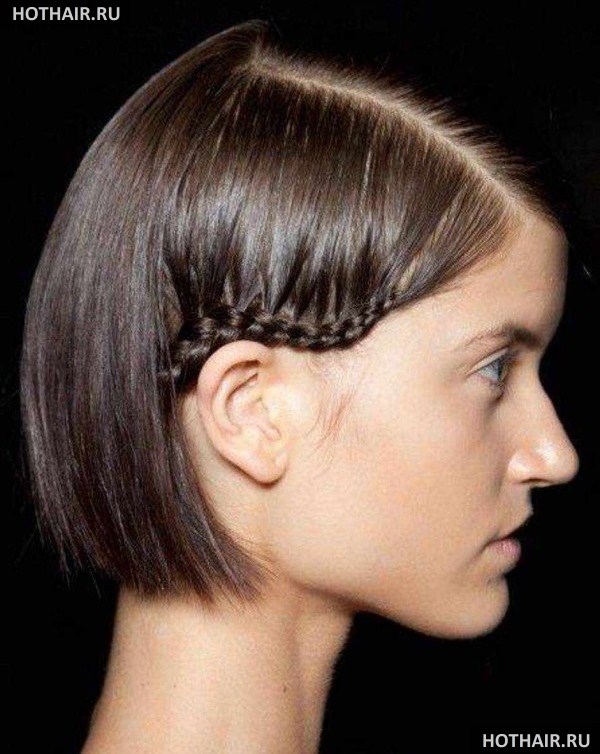 прически на каждый день на короткие волосы