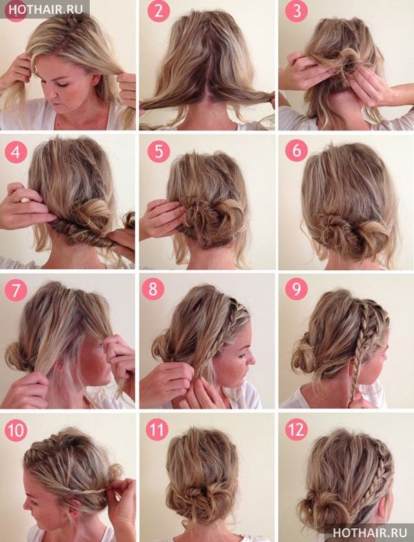 Идеи простых причесок на короткие волосы для женщин разного возраста