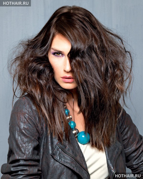 окрашивание волос в шоколадный цвет