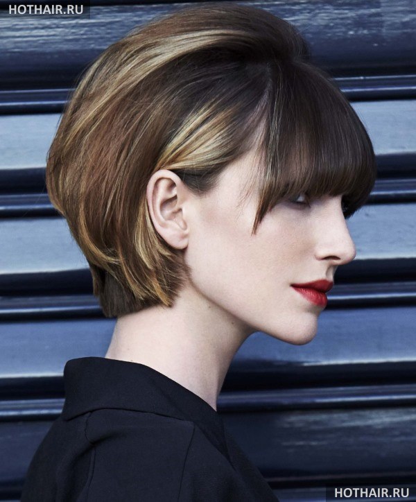 Женские креативные стрижки на короткие волосы