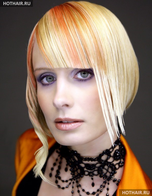 Женские креативные стрижки на короткие волосы