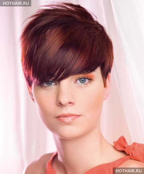 Женские креативные стрижки на короткие волосы