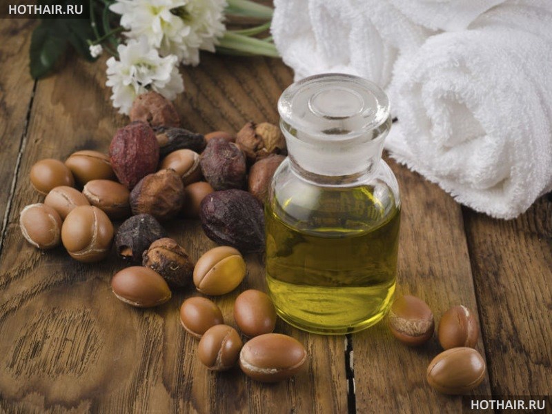 способы применения масла арганы для волос  масло арганы для волос