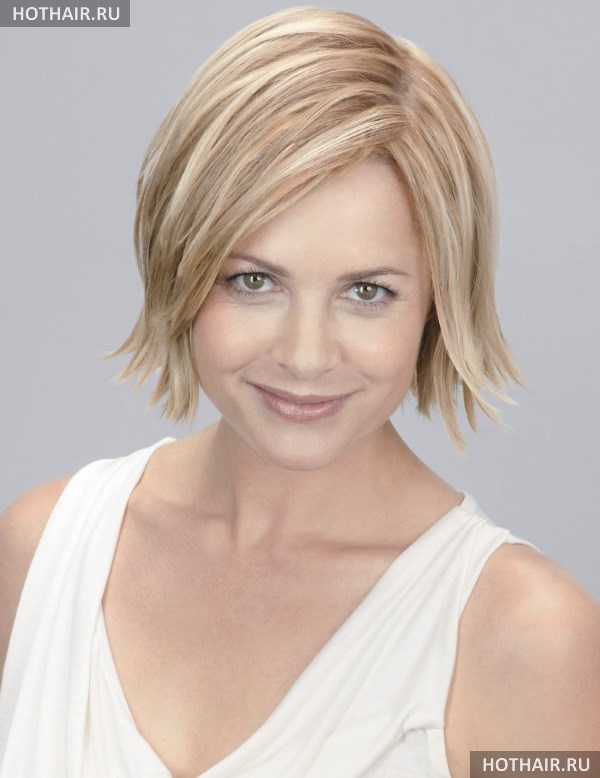 Прическа на тонкие редкие волосы