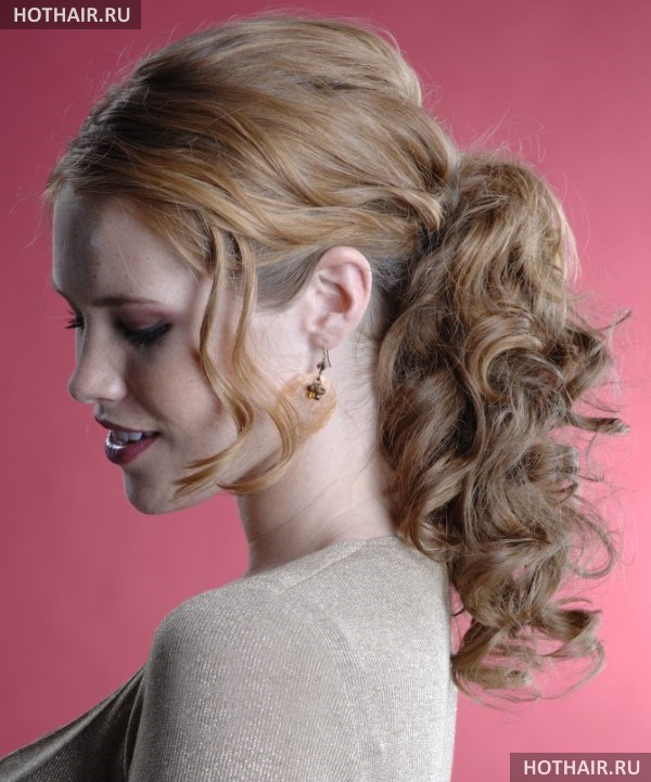 Прическа на тонкие редкие волосы