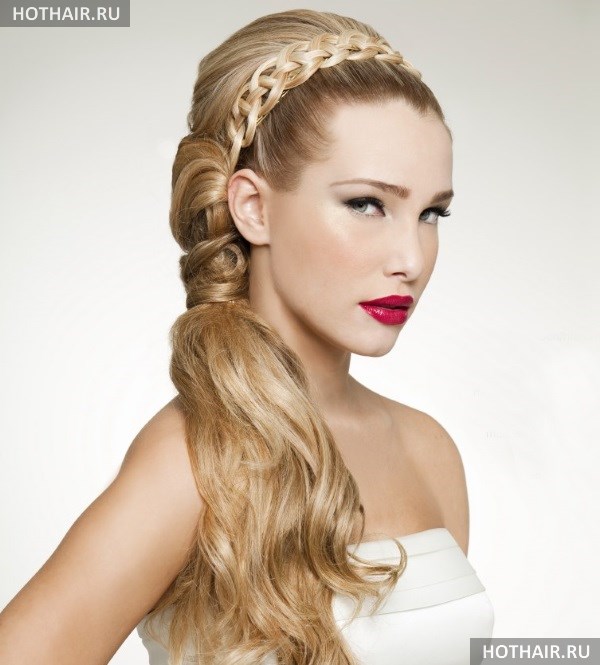 Прическа на тонкие редкие волосы