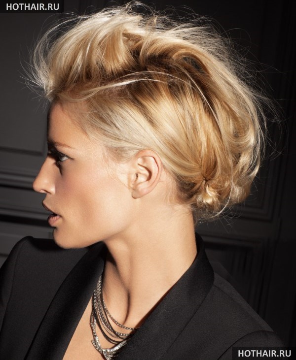 Прическа на тонкие редкие волосы