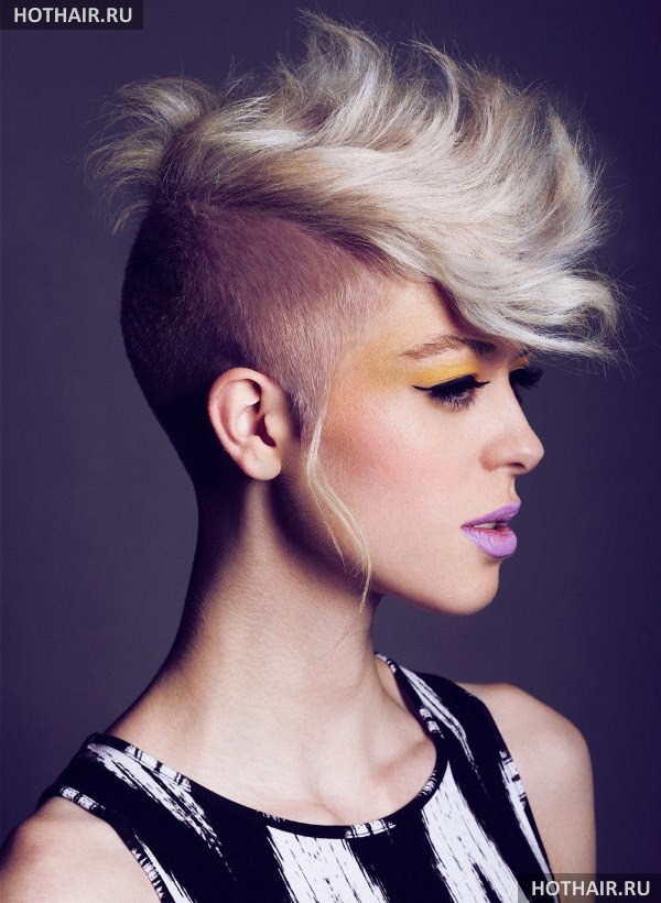 Очень короткие женские стрижки под мальчика