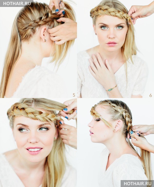 косы на длинные волосы своими руками