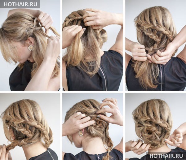 косы на длинные волосы своими руками
