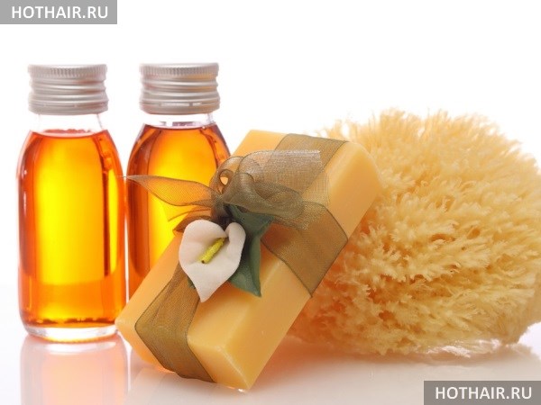 масло для мытья волос