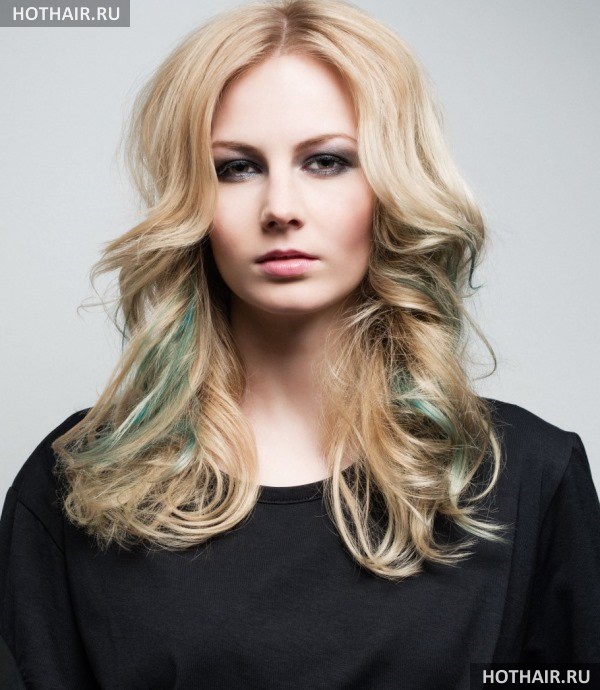 колорирование на русые волосы