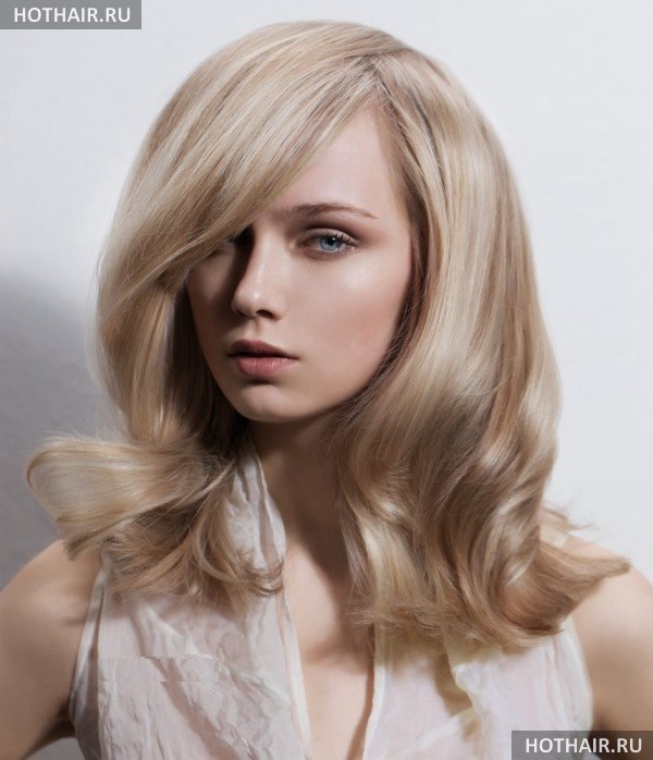 колорирование на русые волосы