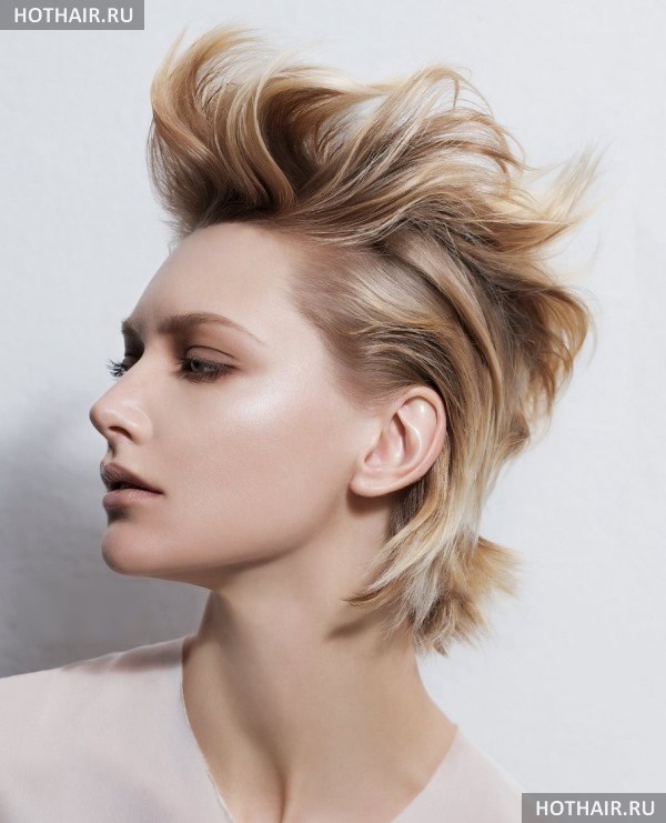 колорирование на русые волосы