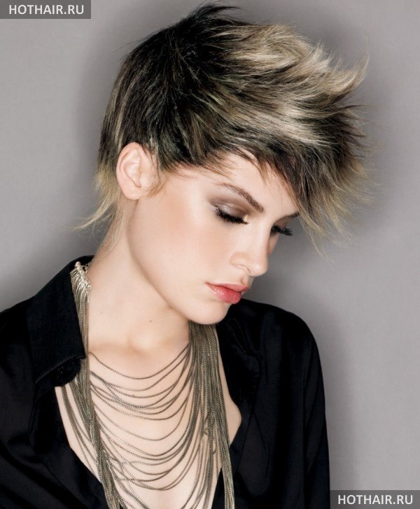 колорирование на русые волосы