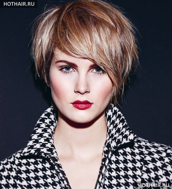 колорирование на русые волосы