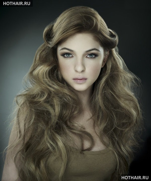 колорирование на русые волосы