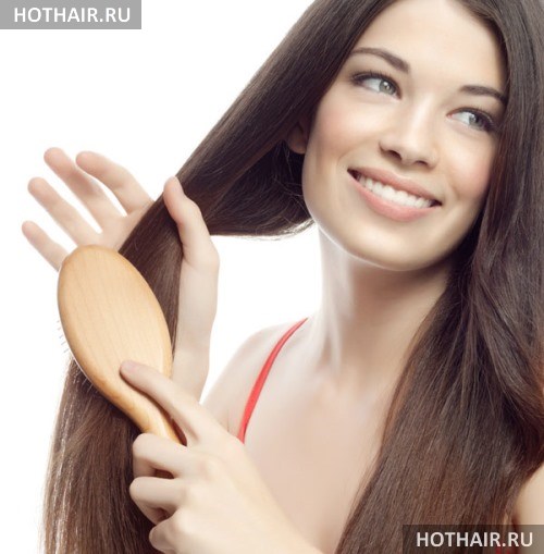 как расчесывать наращенные волосы