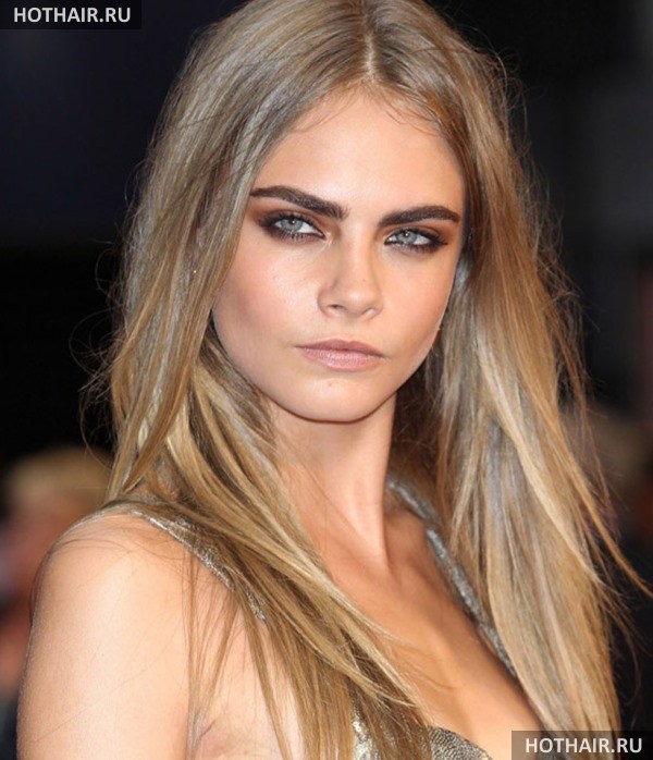 цвет волос под светлый цвет глаз