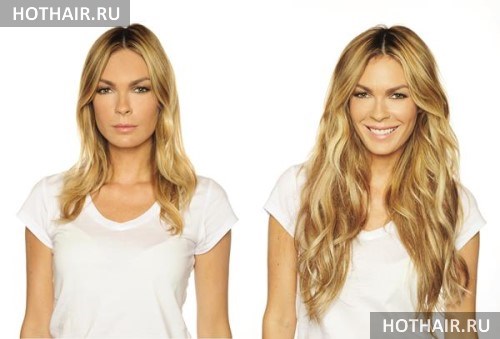 английское наращивание волос