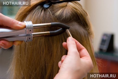 английское наращивание волос