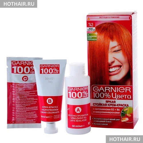 краска для волос рыжих цветов