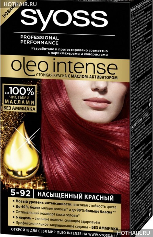 краска для волос рыжих цветов