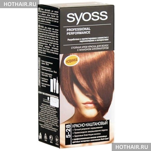 краска для волос рыжих цветов