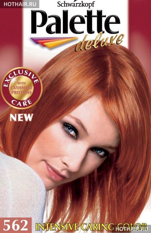 краска для волос рыжих цветов