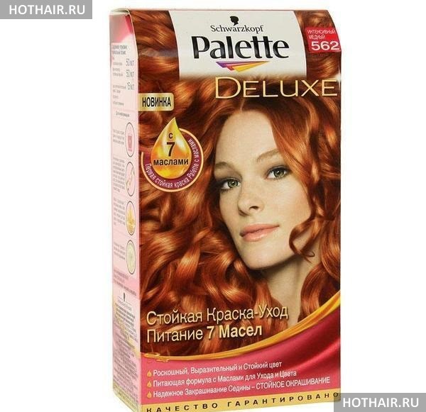 краска для волос рыжих цветов