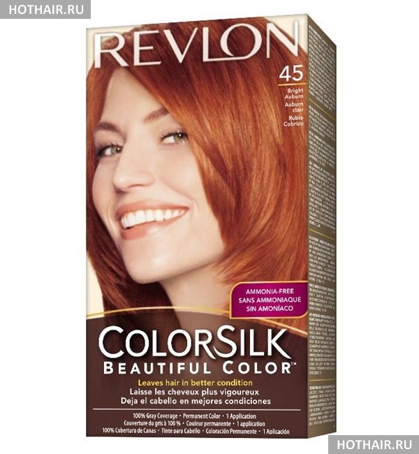 краска для волос рыжих цветов