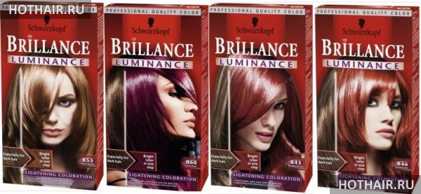 краска для волос рыжих цветов