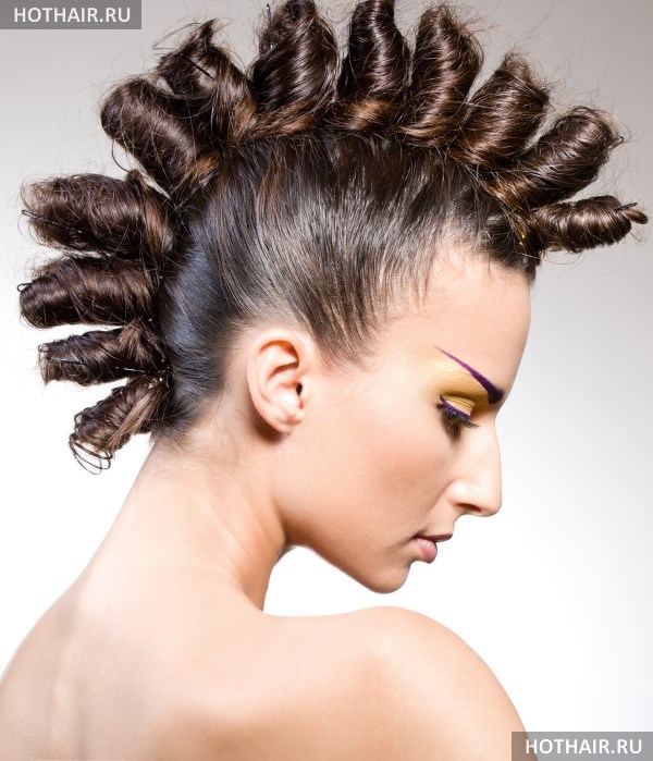 Авангардный стиль в прическе