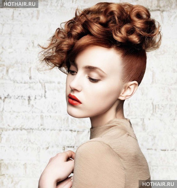 Авангардный стиль в прическе