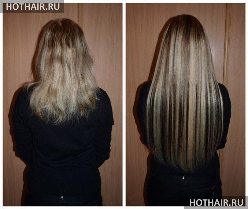 итальянская технология наращивания волос