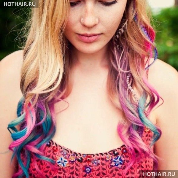 мелирование на светлые волосы