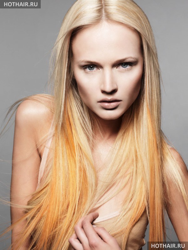 мелирование на светлые волосы