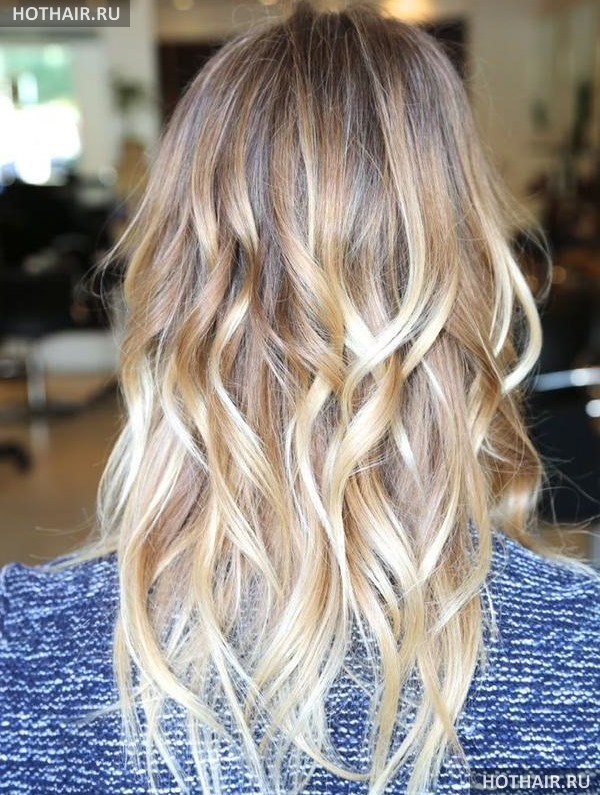 мелирование на светлые волосы