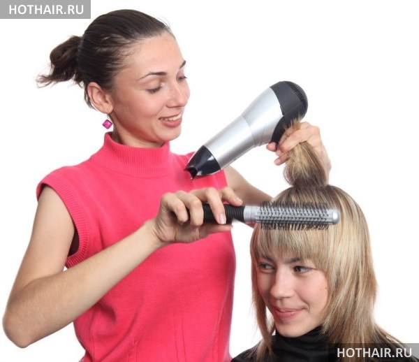 укладка длинных волос
