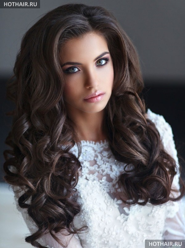 укладка длинных волос