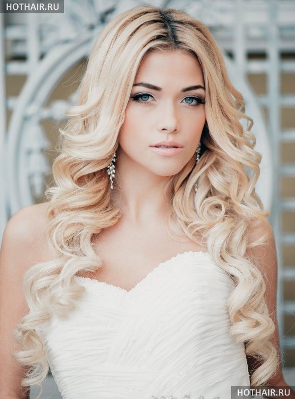 укладка длинных волос
