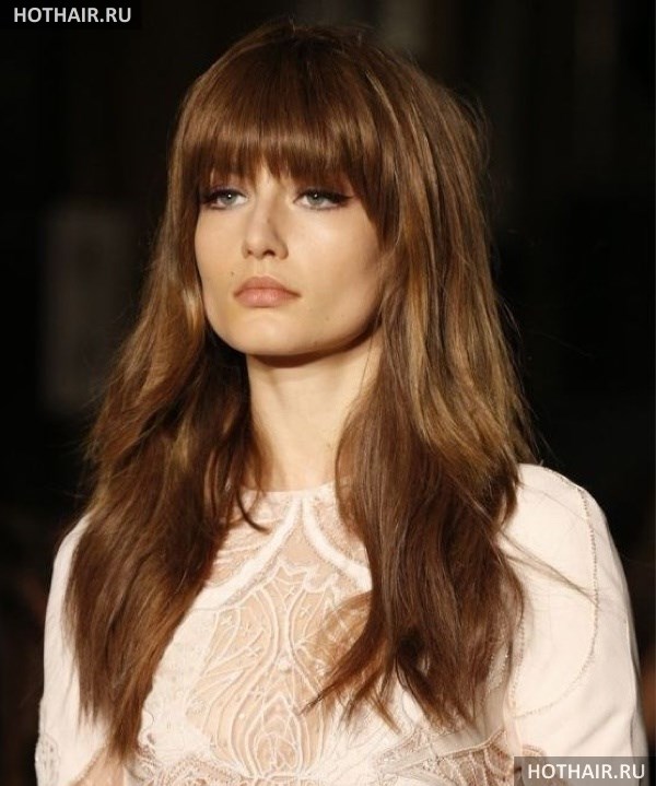 укладка длинных волос