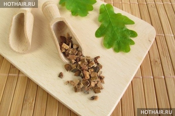 кора дуба для волос