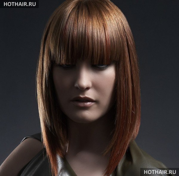 градуированное каре с удлинением